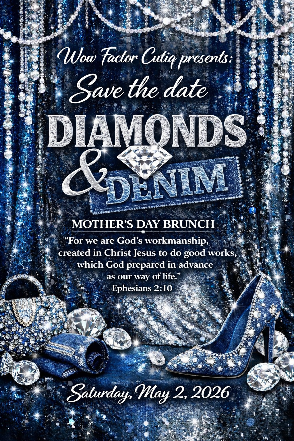 DIAMONDS & DENIM MOTHER’S DAY BRUNCH TICKET 2026